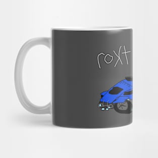 Rokt Leeg Blue Octane Car Mug